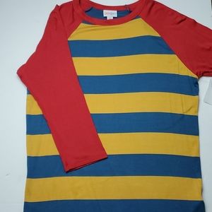 NWT Lularoe Randy baseball style tee